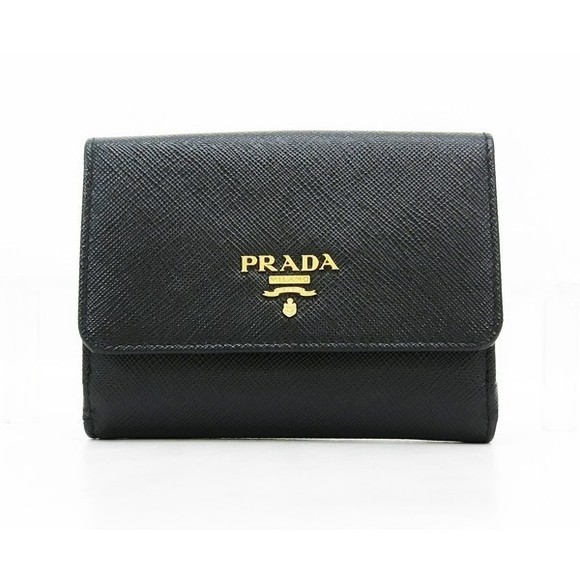Prada Wallet Black Saffiano - Picture 1 of 3